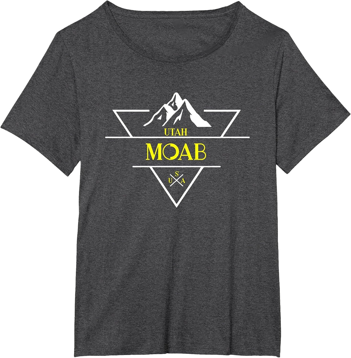 Moab Utah National Park - USA 1980s Retro Shirt T-Shirt - Dark Heather Grey