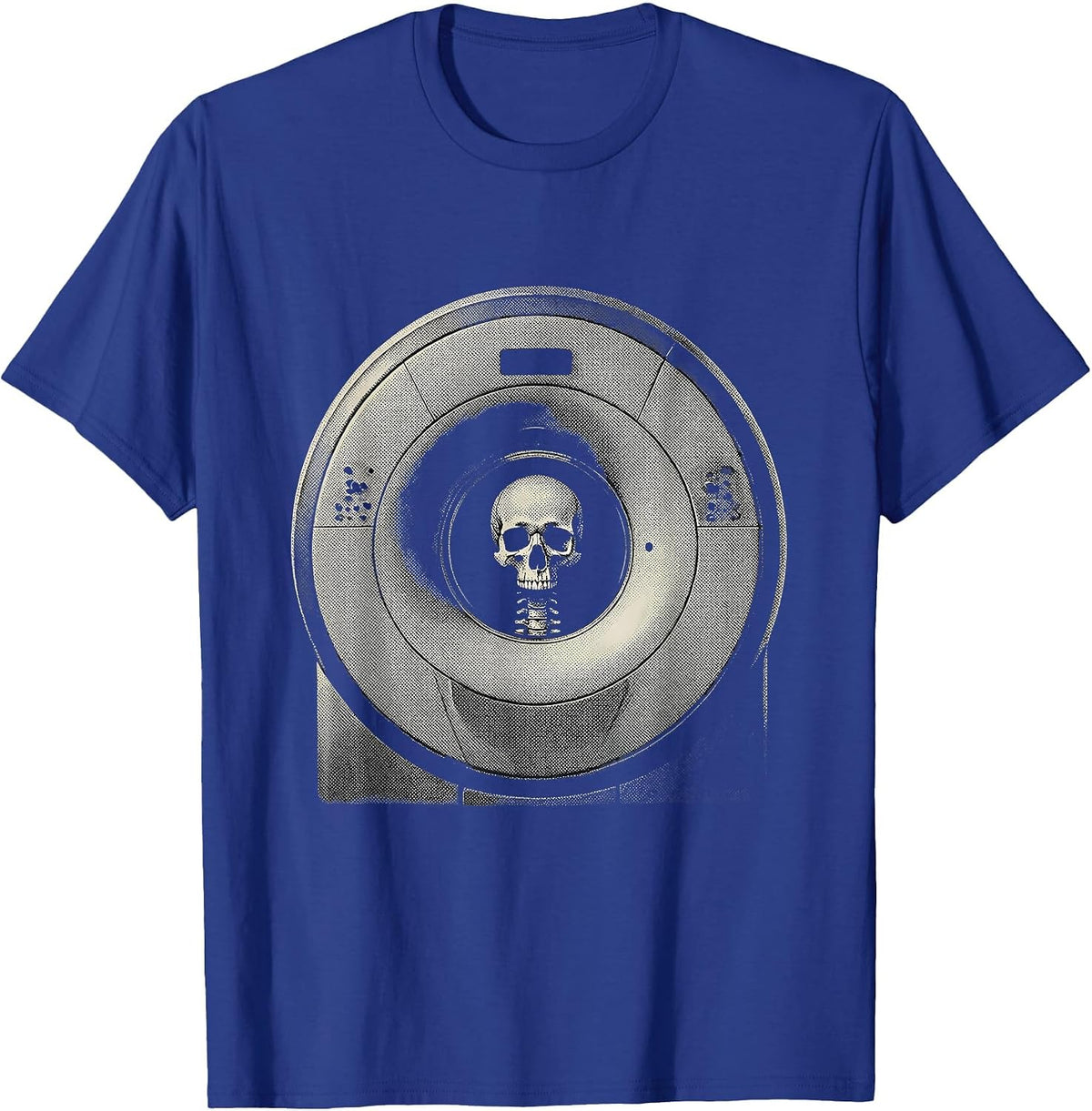 Men's MRI Head Coil Radiology Tech Humor Occupation Pride T-Shirt - Royal Blue