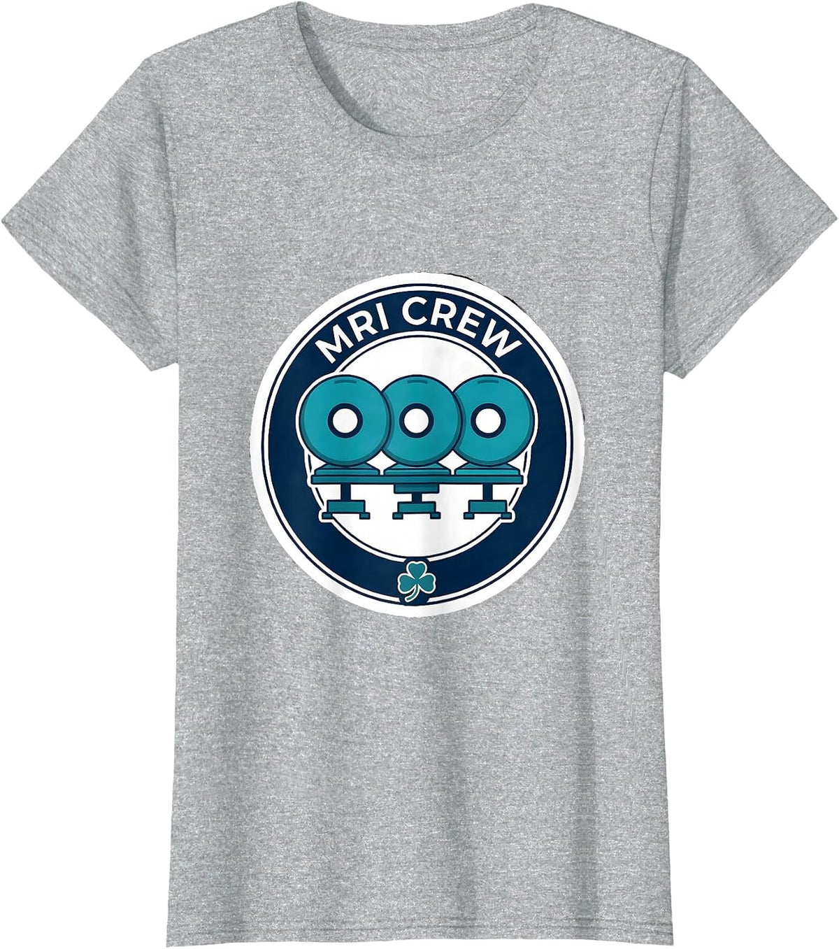 MRI Crew Radiology Tech Rad Tech Work Pride T-Shirt - Heather Grey