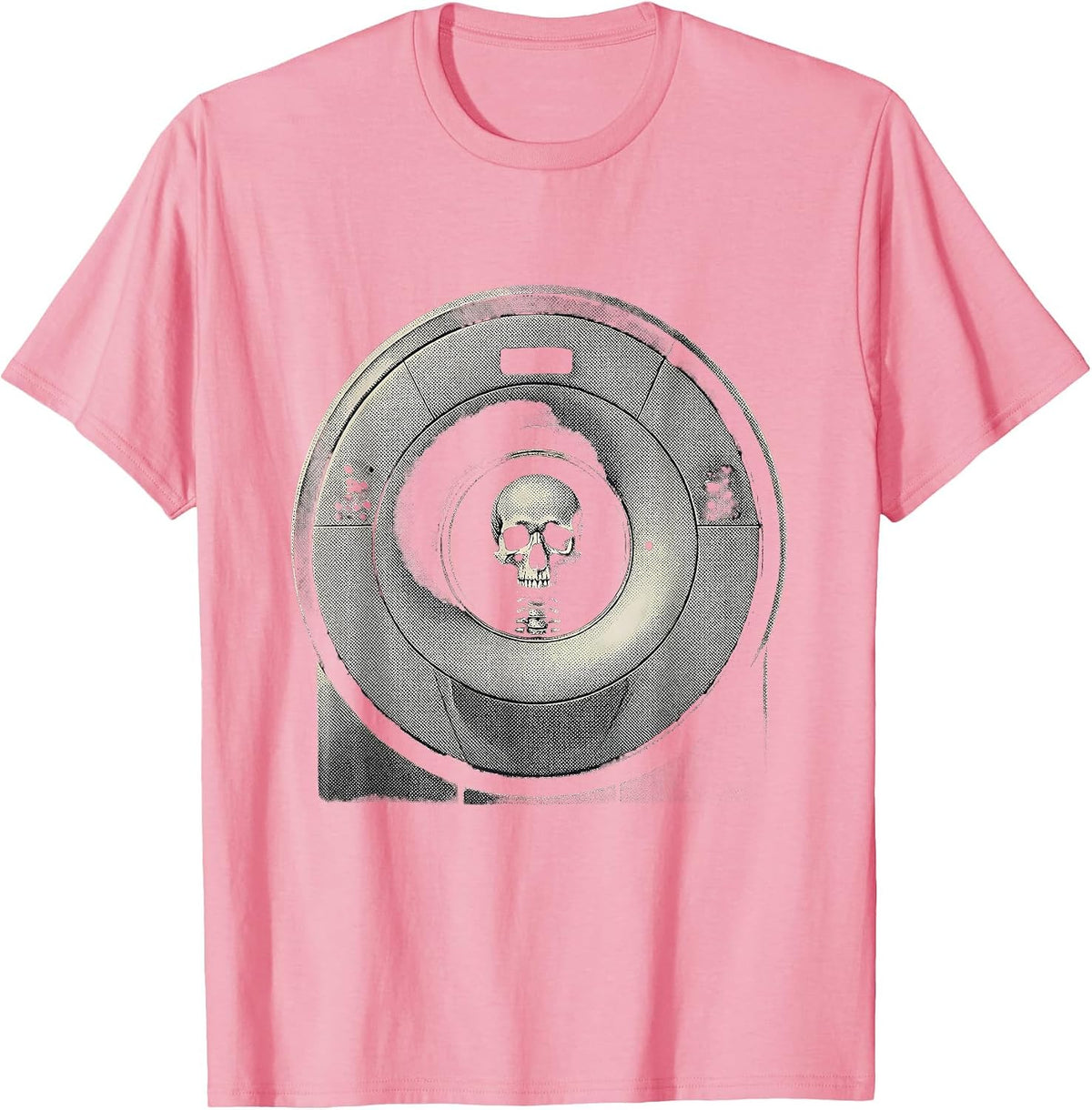 Men's MRI Head Coil Radiology Tech Humor Occupation Pride T-Shirt - Pink