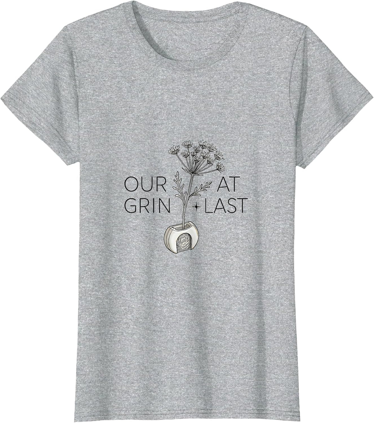 Our Grin At Last Funny Dental Hygienist Dental Assistant T-Shirt - Heather Grey