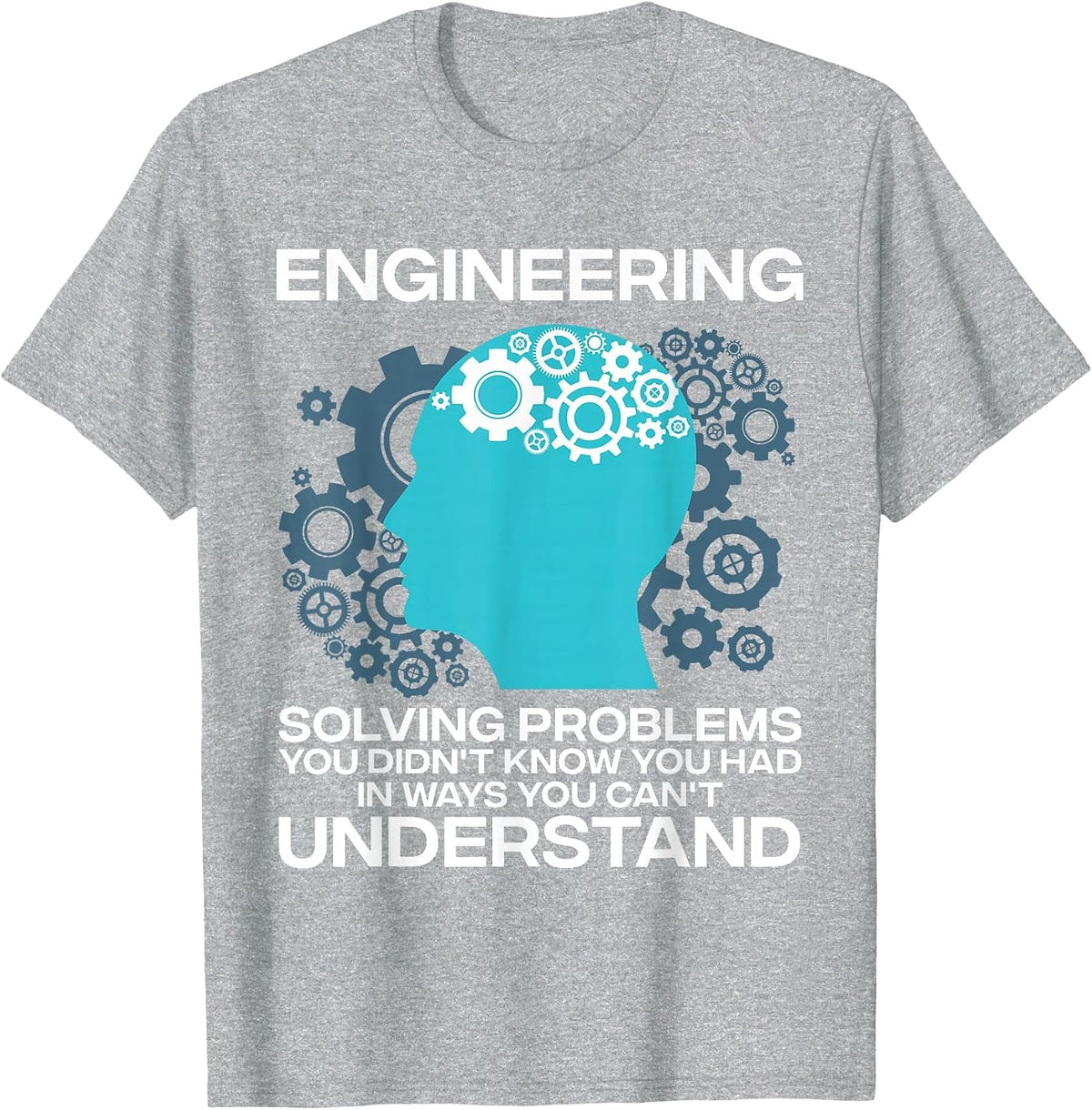 Funny Engineer for Men Women Electrical Civil Engineering T-Shirt - Heather Grey