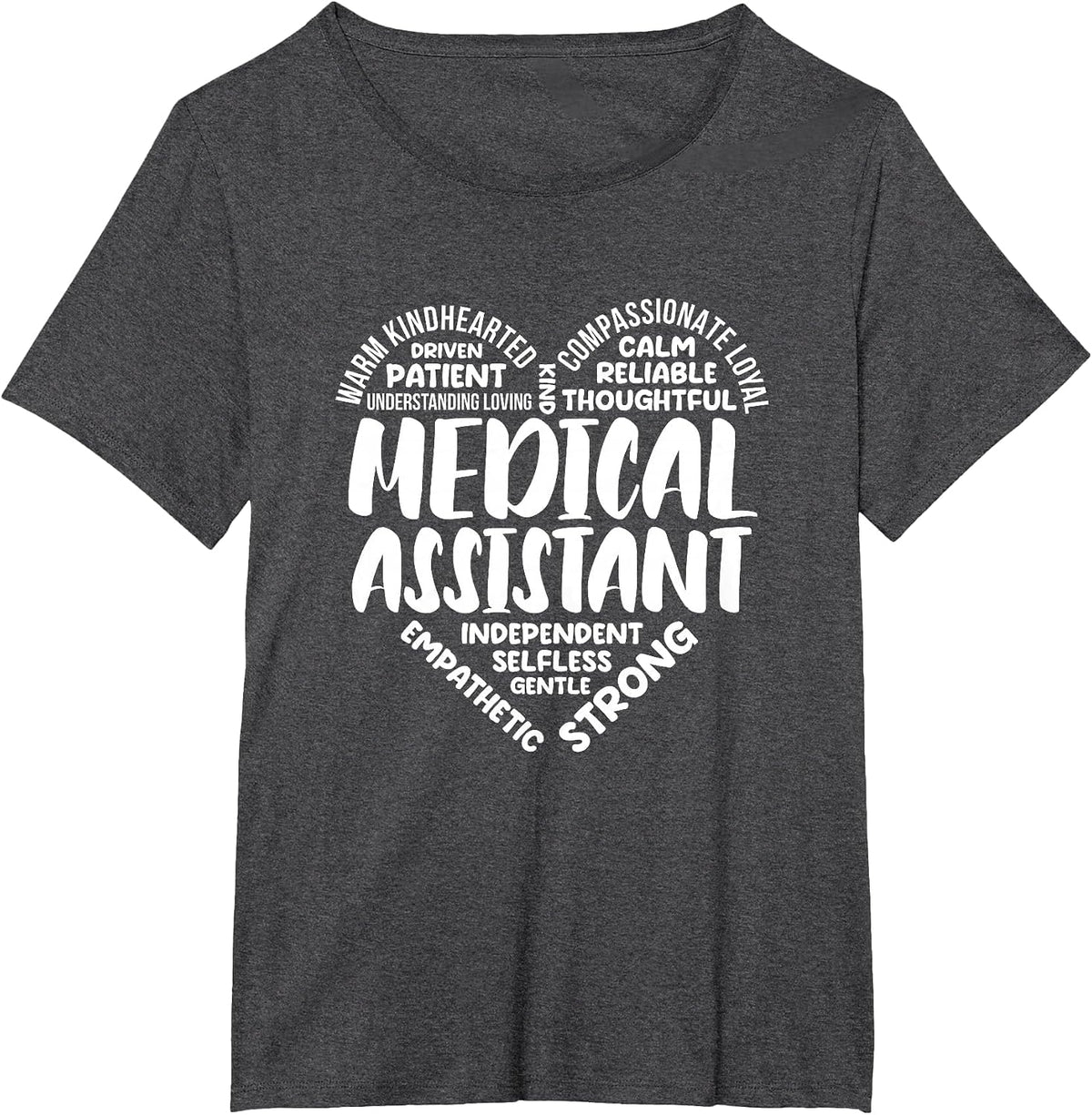 Medical Assistant Appreciation Medical Assistant Week T-Shirt - Dark Heather Grey