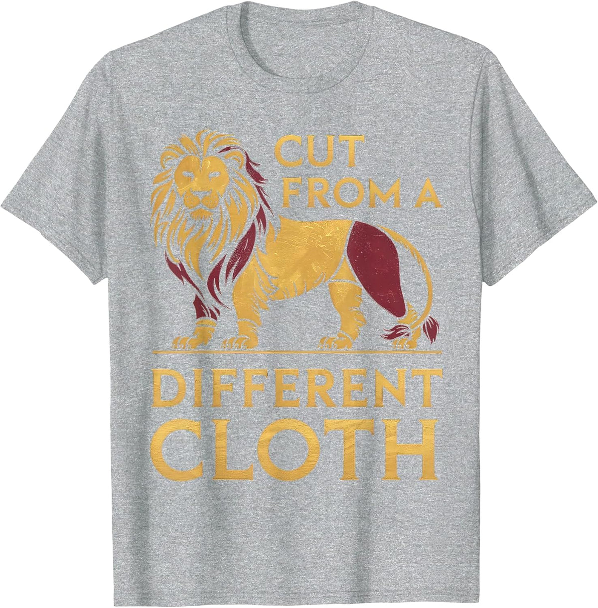 Cut from A Different Cloth T-Shirt Men Women Hiphop Rap T-Shirt - Heather Grey