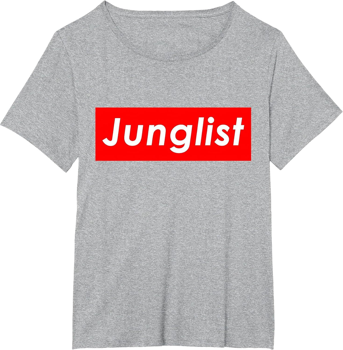 Junglist Music Drum and Bass Rave DJ Costume for Junglists T-Shirt - Heather Grey
