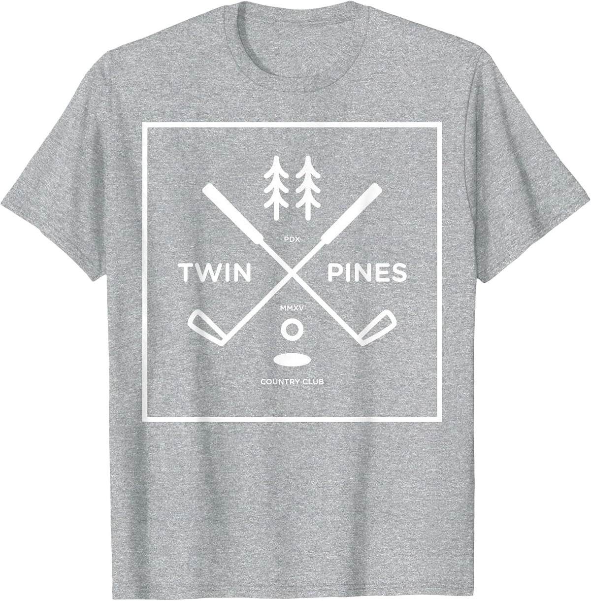 Twin Pines Country Club: Official T-Shirt T-Shirt - Heather Grey
