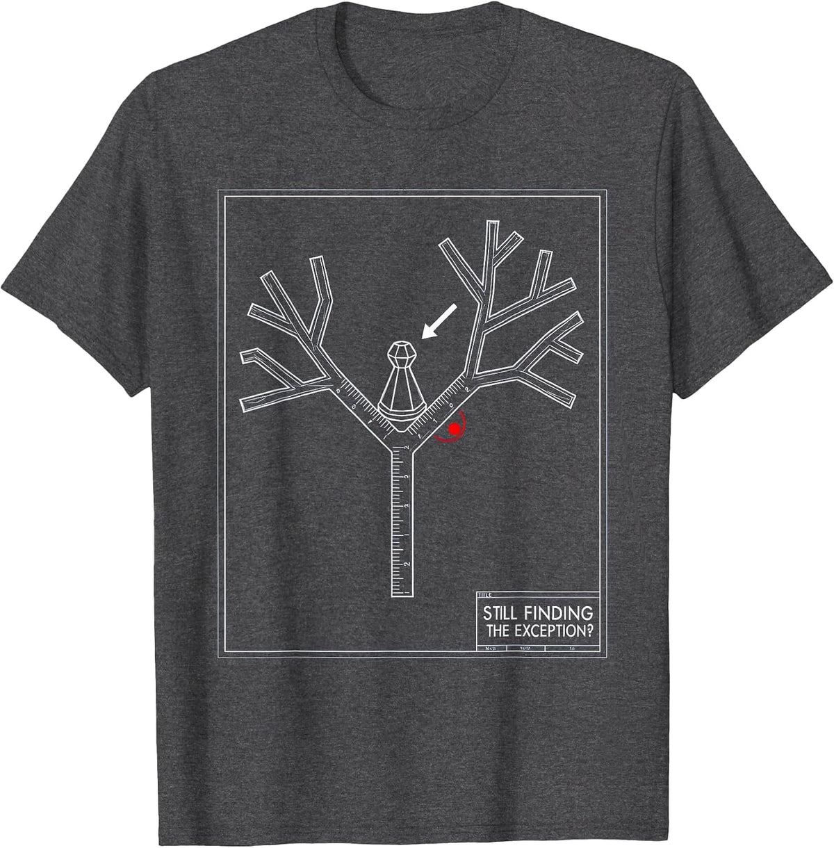 Still Finding The Exception? Funny Board Game Night Host T-Shirt - Dark Heather Grey