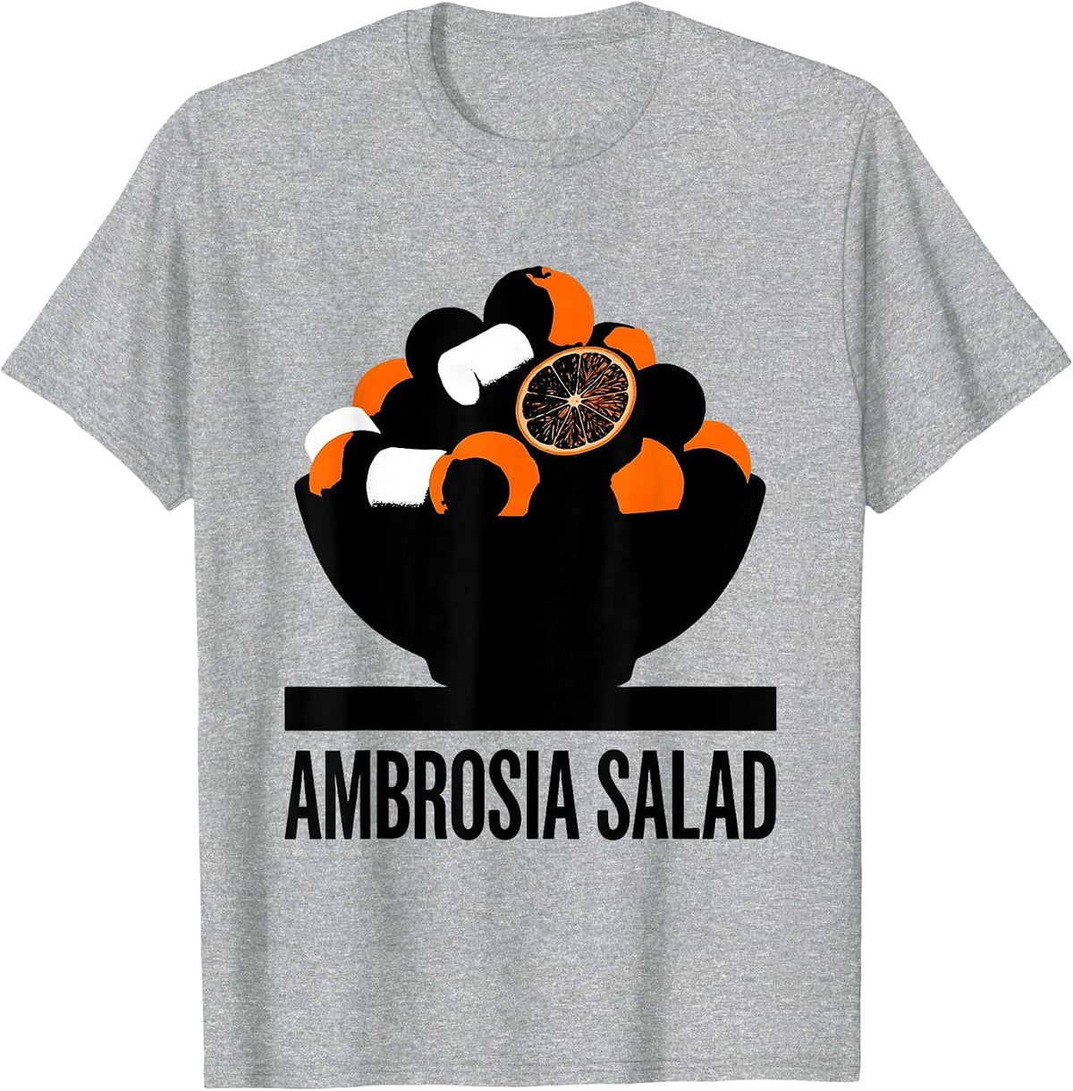 Men's Ambrosia Salad Bootleg 90's Rap Rock Vintage Funny T-Shirt - Heather Grey