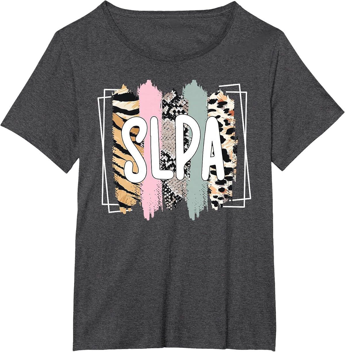 Best SLPA Speech-Language Pathology Assistant T-Shirt - Dark Heather Grey