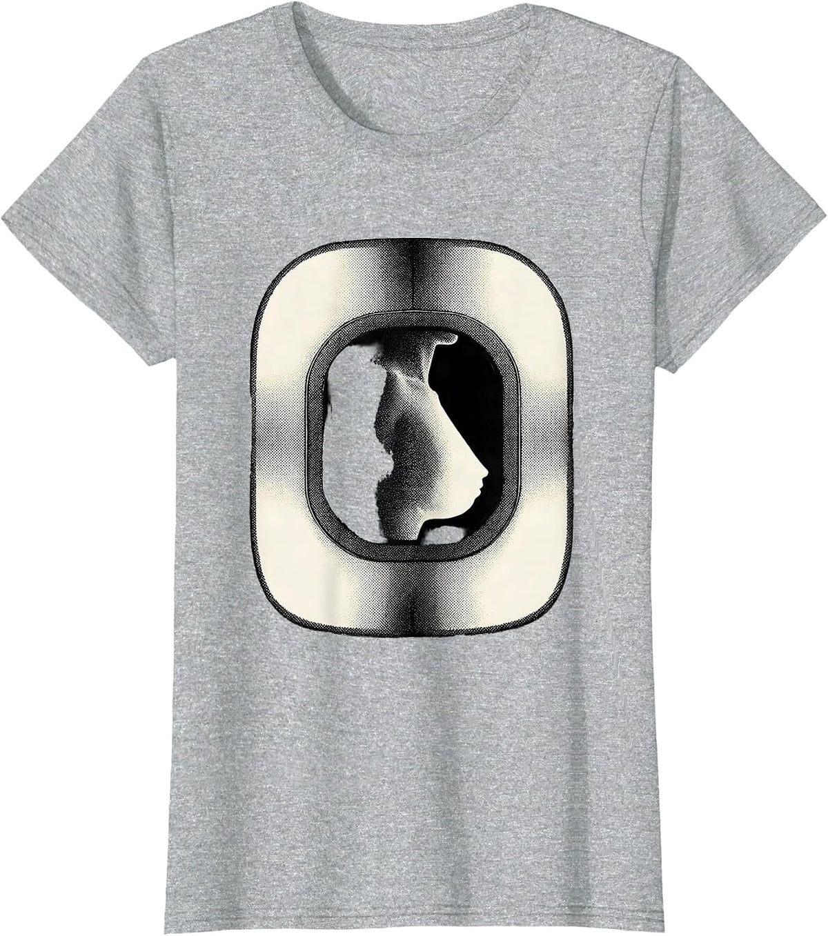 Women's Radiology Tech Mammography Imaging Humor T-Shirt - Heather Grey