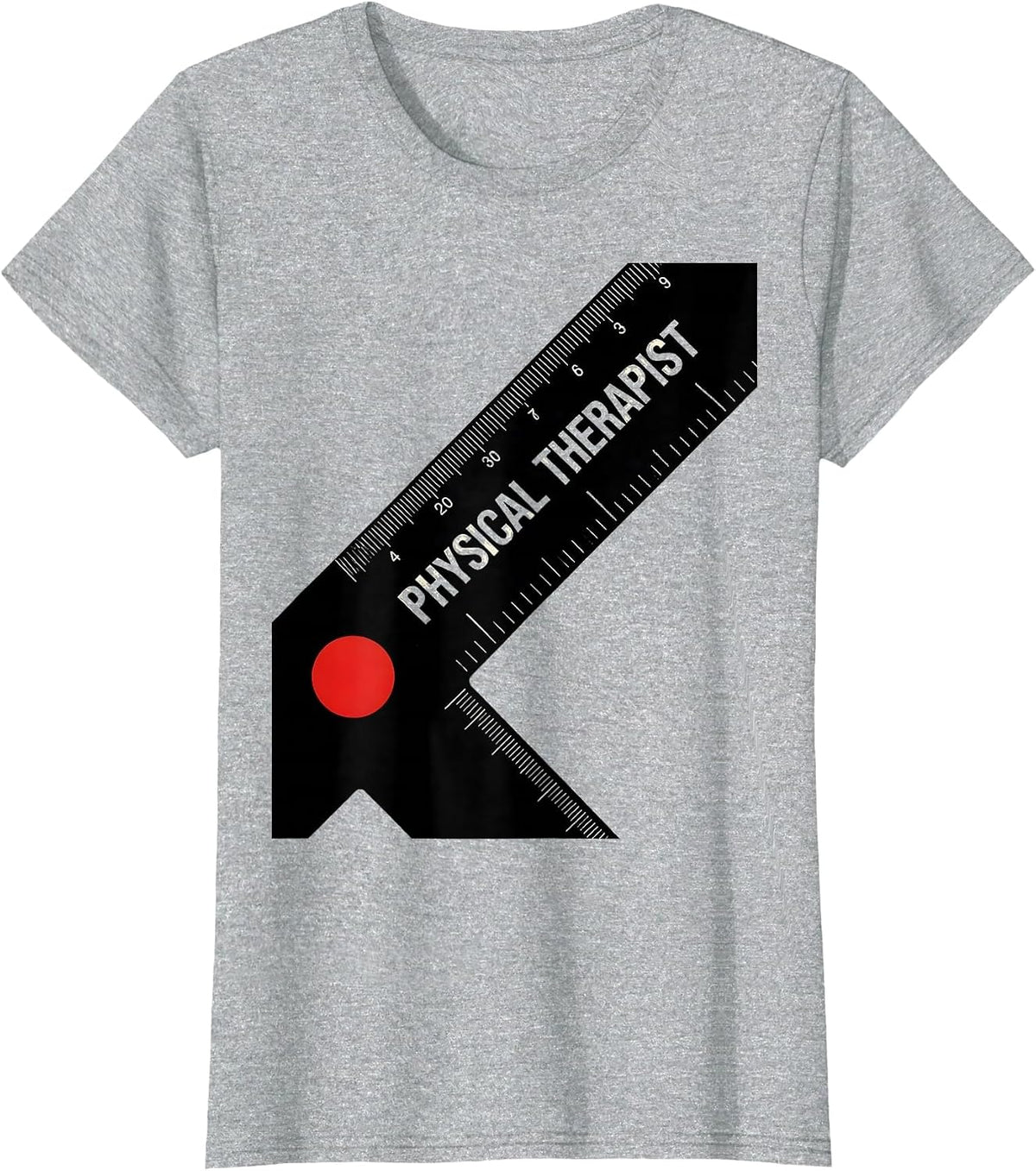 Physical Therapist Constructivist Poster Rehab Team Gift T-Shirt - Heather Grey