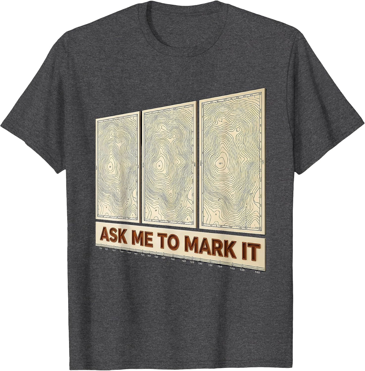 Men's Ask Me To Mark It Funny History Teacher Back To School T-Shirt - Dark Heather Grey