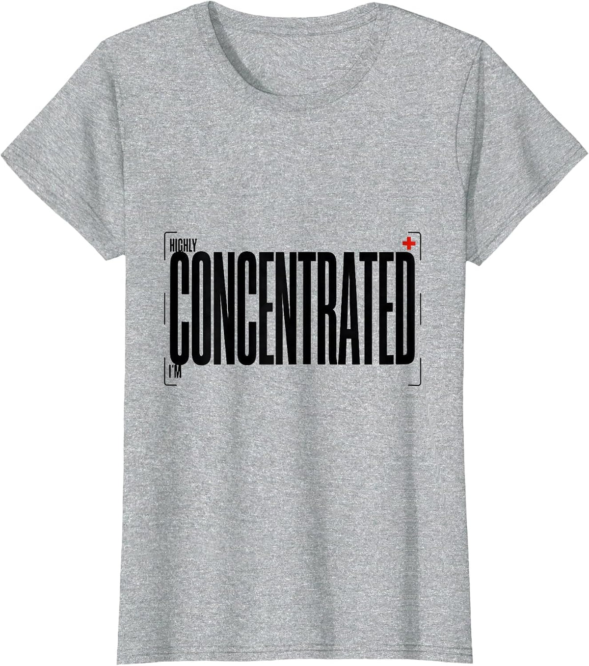 I'm Highly Concentrated Funny Science Chemistry Nerd Humor T-Shirt - Heather Grey