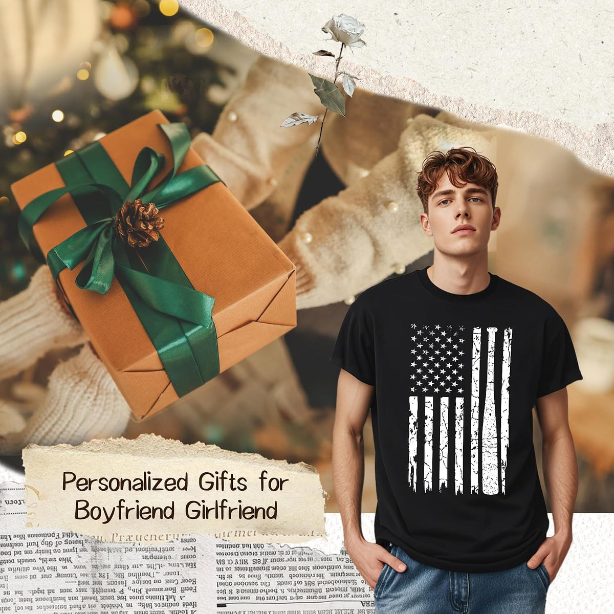 Custom Your Own Bootleg Rap Shirts, Retro Custom Bootleg Rap Tee Photo Vintage Graphic Tshirt Boyfriend Girlfriend Gift -