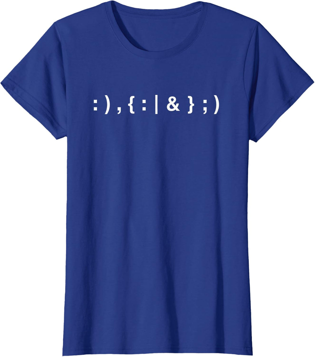 Funny Saying for Nerdy Tech Lovers Humorous T-Shirt - Royal Blue