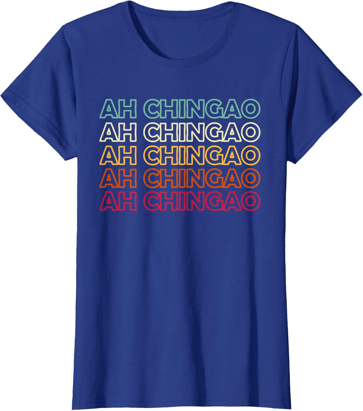Ah Chingao Dichos En Español Chistosos Hispanic Dad Mexican T-Shirt - Royal Blue