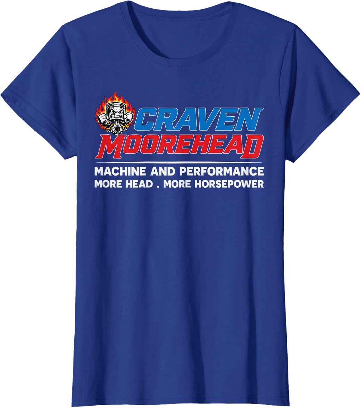 Funny Adult Humor Craven Moorehead Pun Tee Innuendo Gag Gift T Shirts - Royal Blue