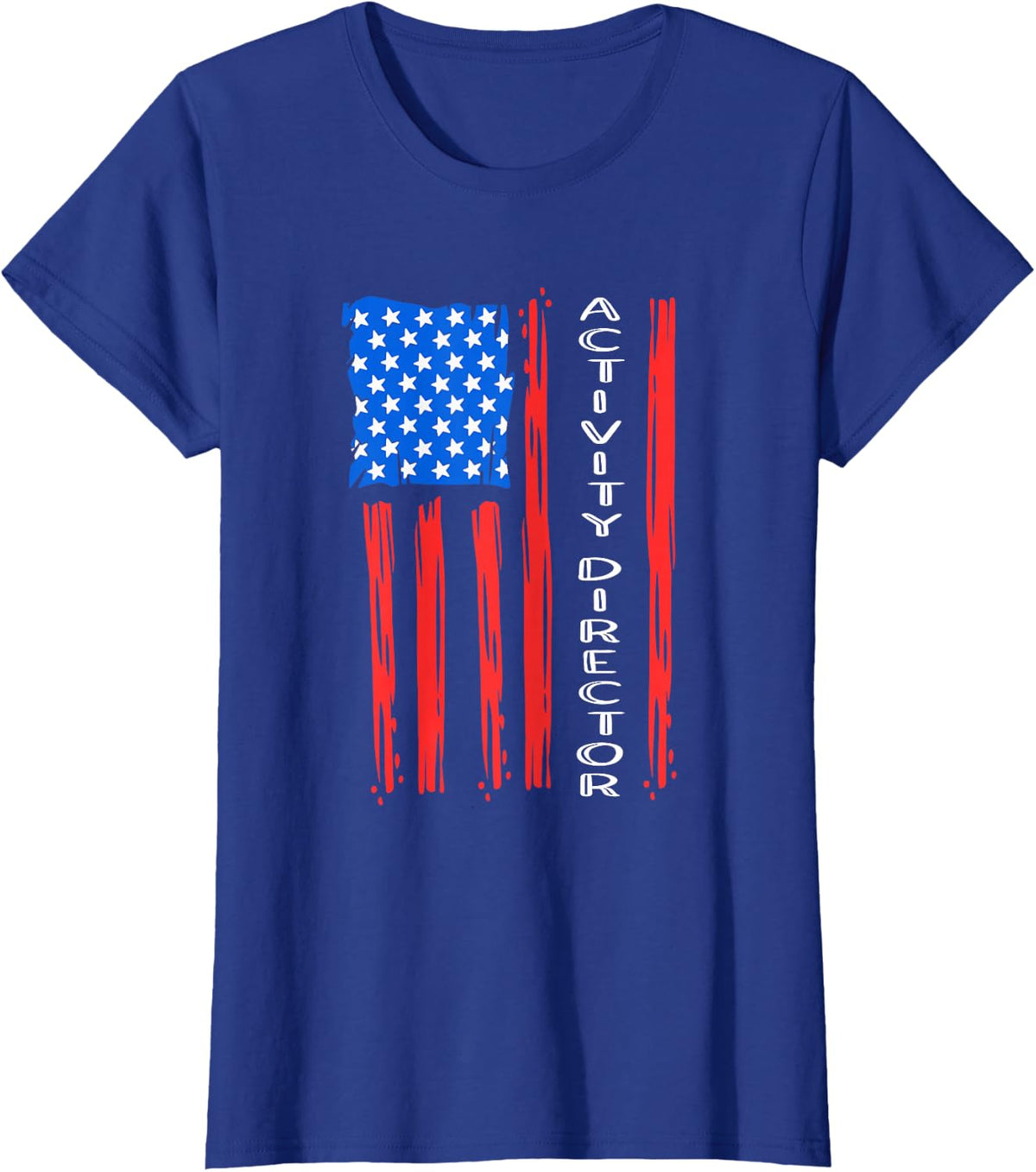 Patriotic Activity Director T-Shirt - Royal Blue