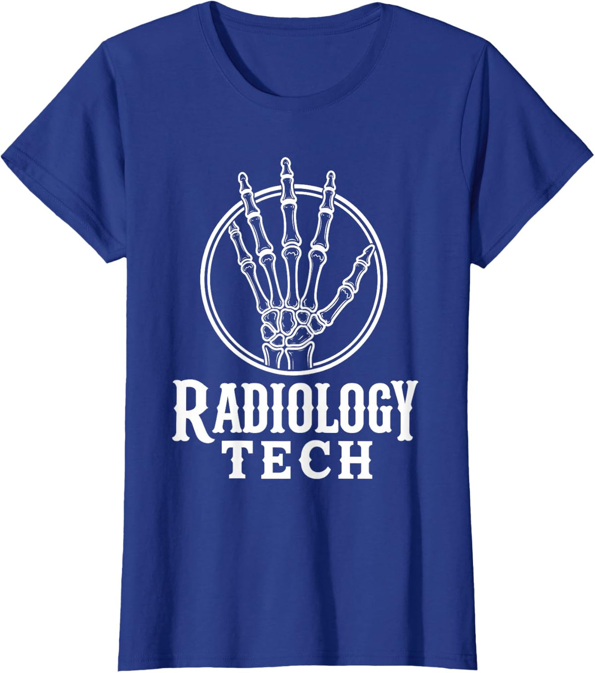Radiology Tech Radiologic Technologist T-Shirt - Royal Blue