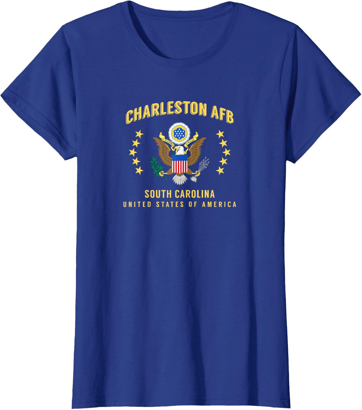 Charleston AFB T-Shirt - Royal Blue