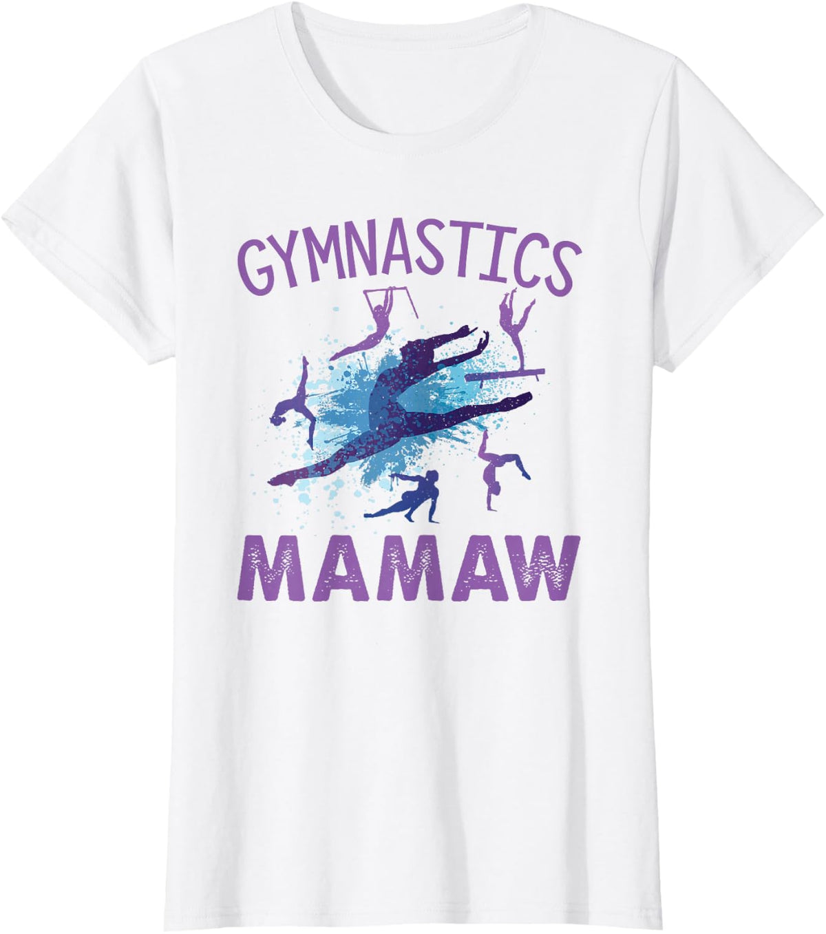 Gymnastics Mamaw Gymnast T-Shirt - White