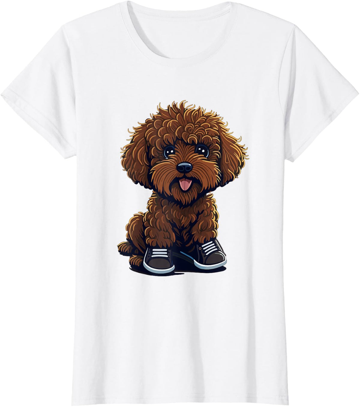 Mini Golden Doodle Must Haves Clothes Fan Mini Goldendoodle T-Shirt - White