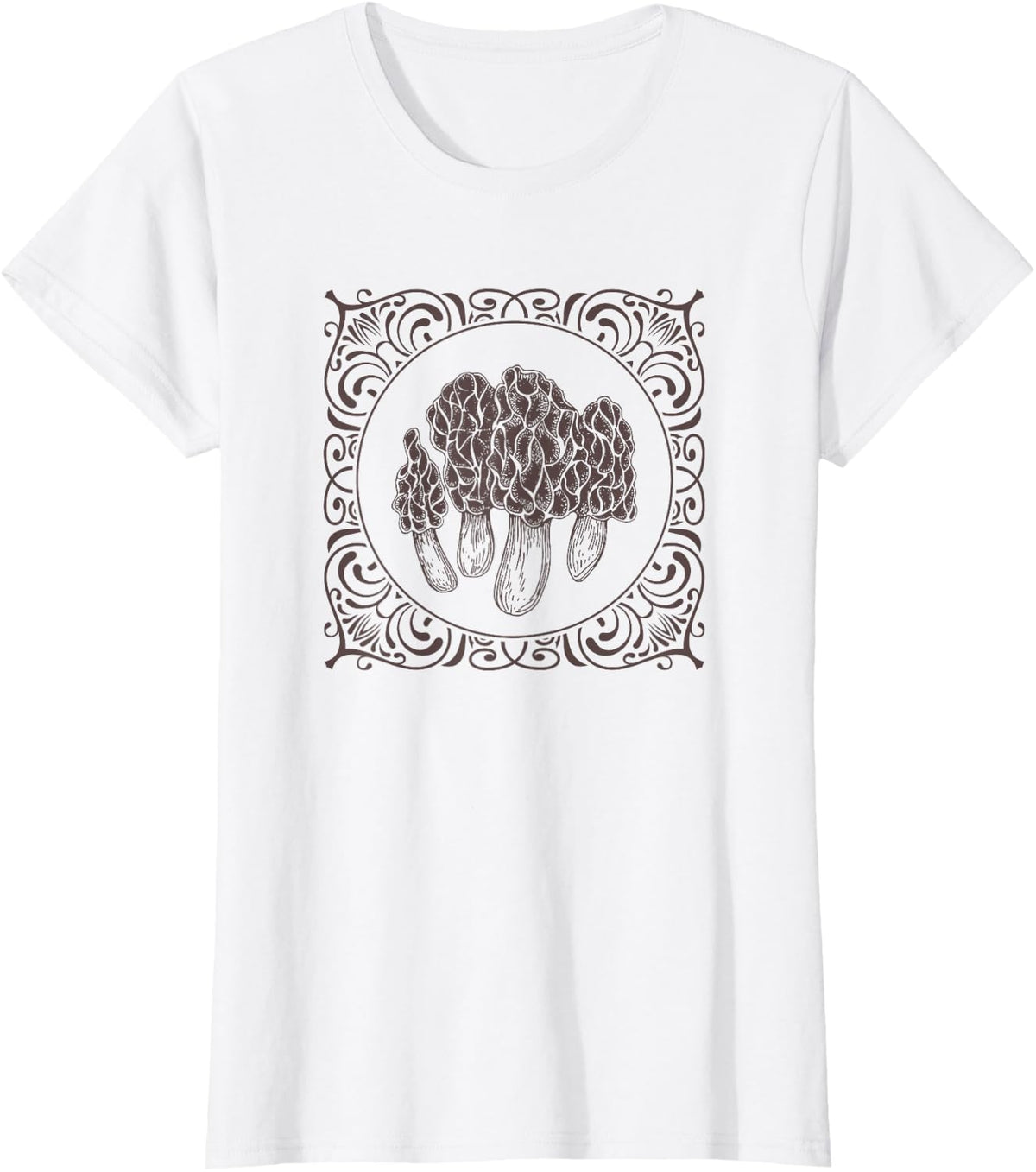 Mushroom Grunge Fairycore Aesthetic Goblincore T-Shirt - White