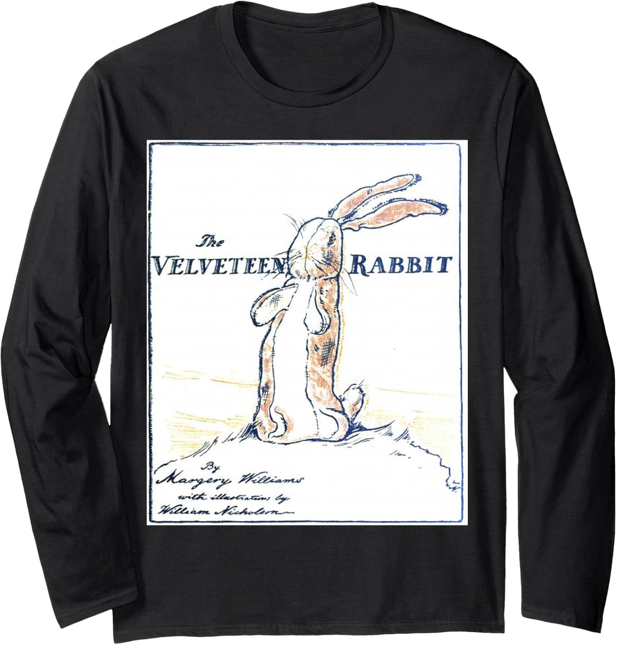 The Velveteen Rabbit Christmas Birthday Gift Accessories Long Sleeve T-Shirt - Adult Unisex Black