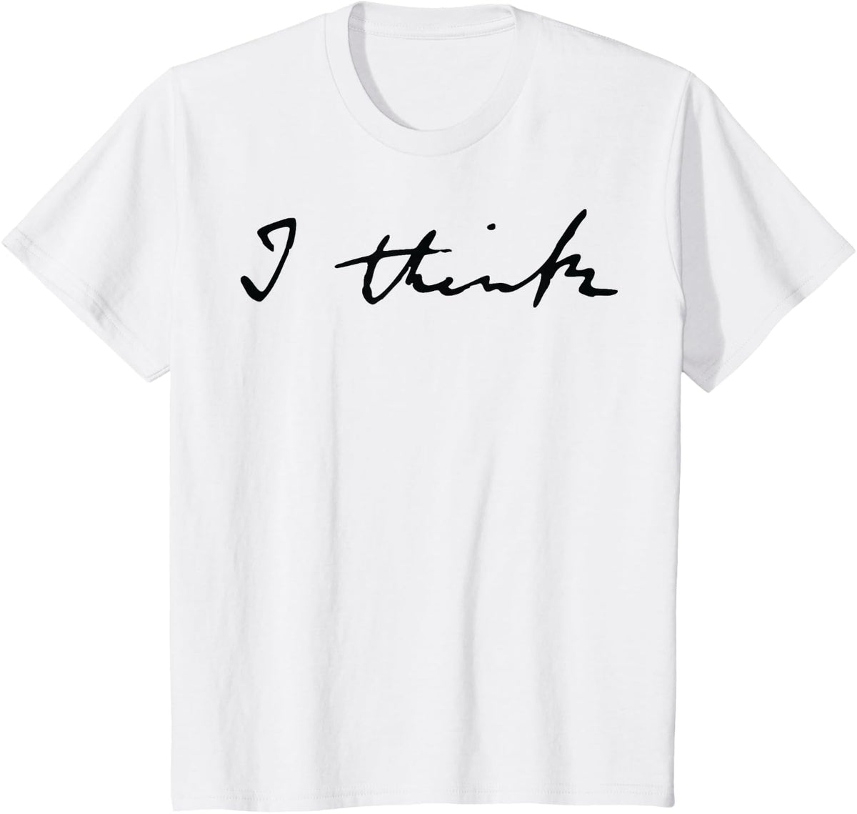I Think Evolve Life Darwin Evolution Biology Science Teacher T-Shirt for Men Women Girls Kids - White