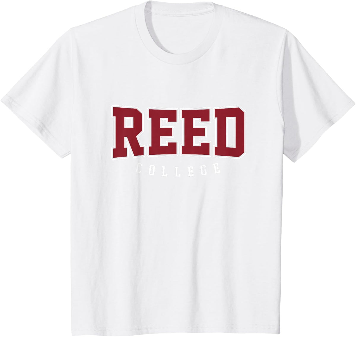REED Institute of Technology Arch Vintage for Men Women T-Shirt - White