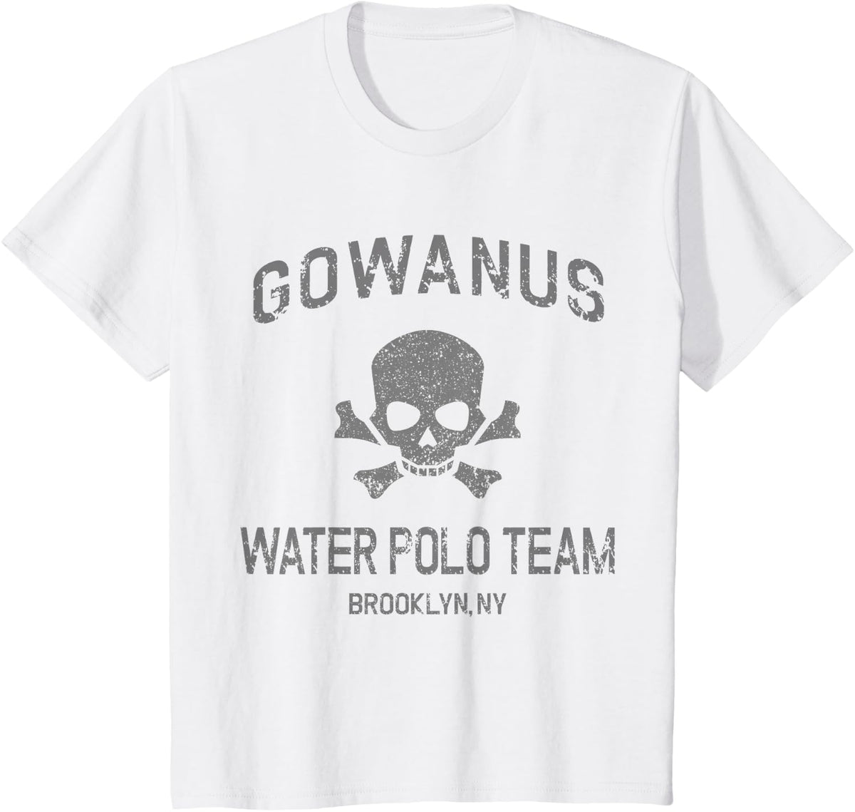 Gowanus Water Polo Team Brooklyn Funny Brooklynite Shirt T-Shirt - White