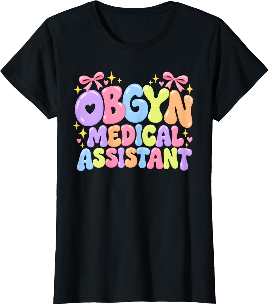 Oggyn Medical Assisant T-Shirt - Black