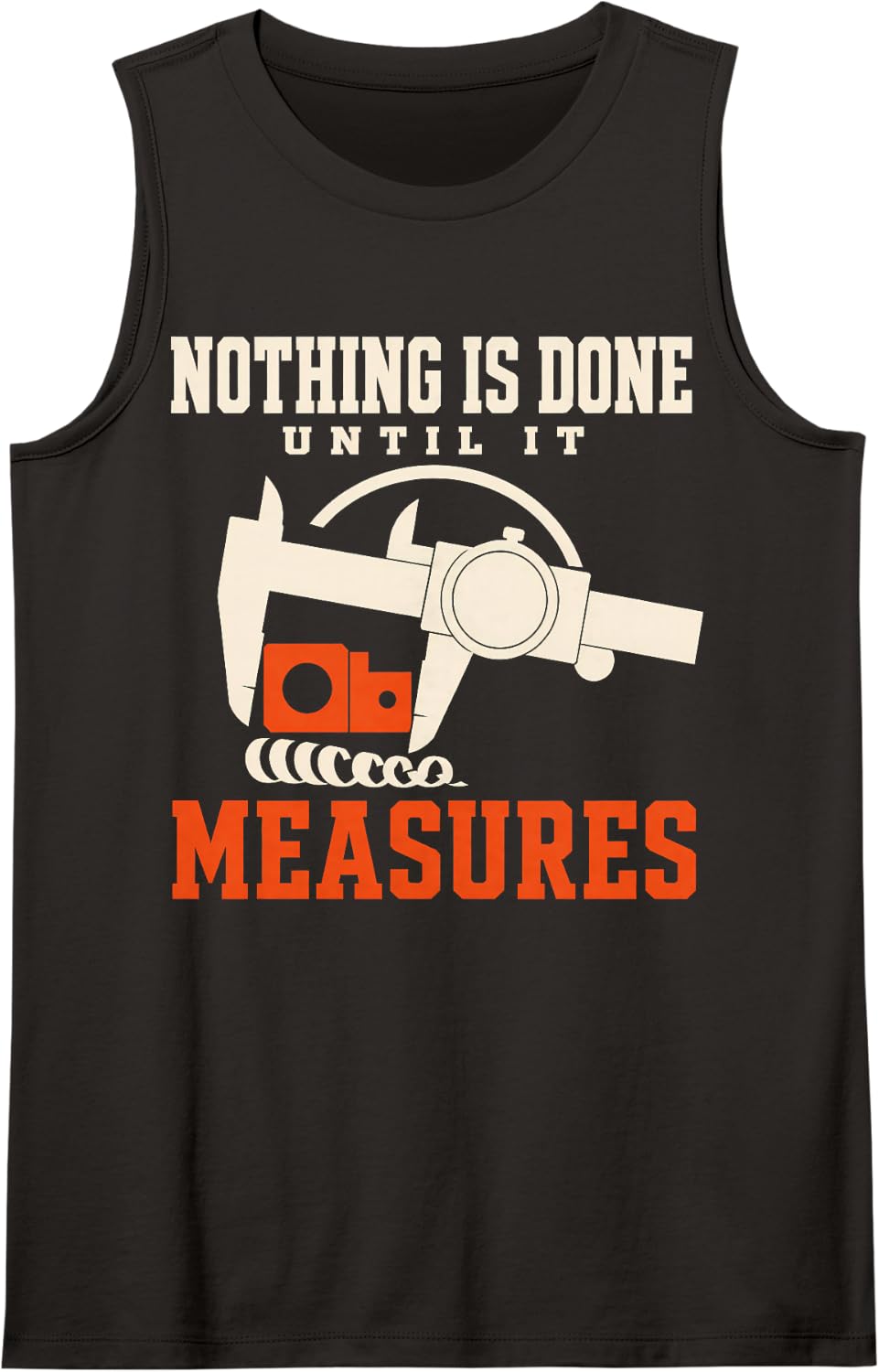 CNC Machinist CNC Operator Precision Machinist Gift Sleeveless Tank Top - Black