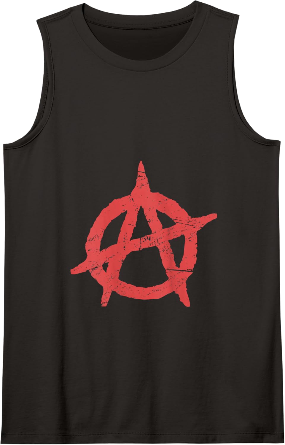 Anarchy - Punk Rock Band & Hardcore Punk Rock Tank Top - Black
