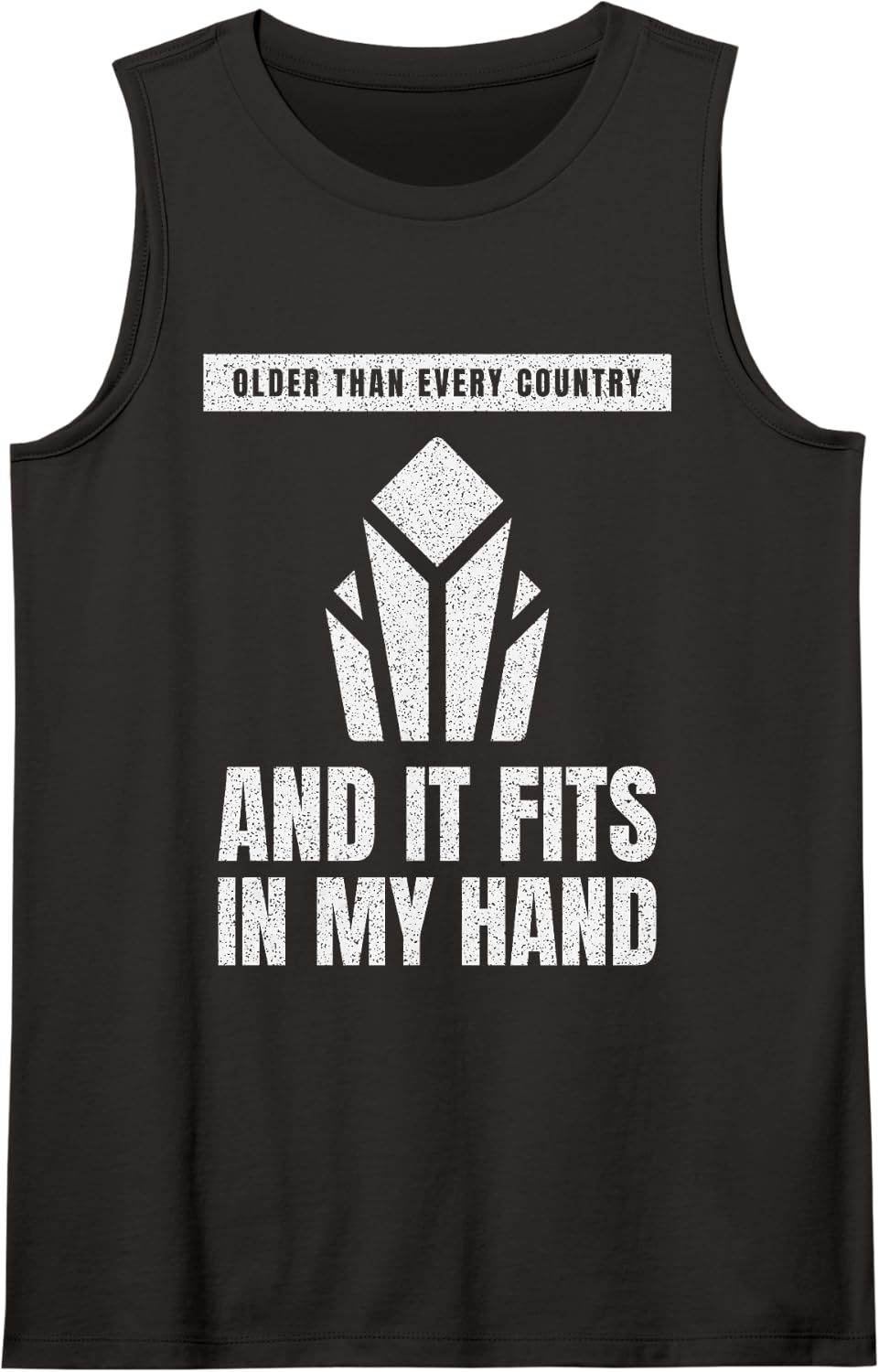 Field Work Rock Record Deep Time Hand Sample Geology Tank Top - Black