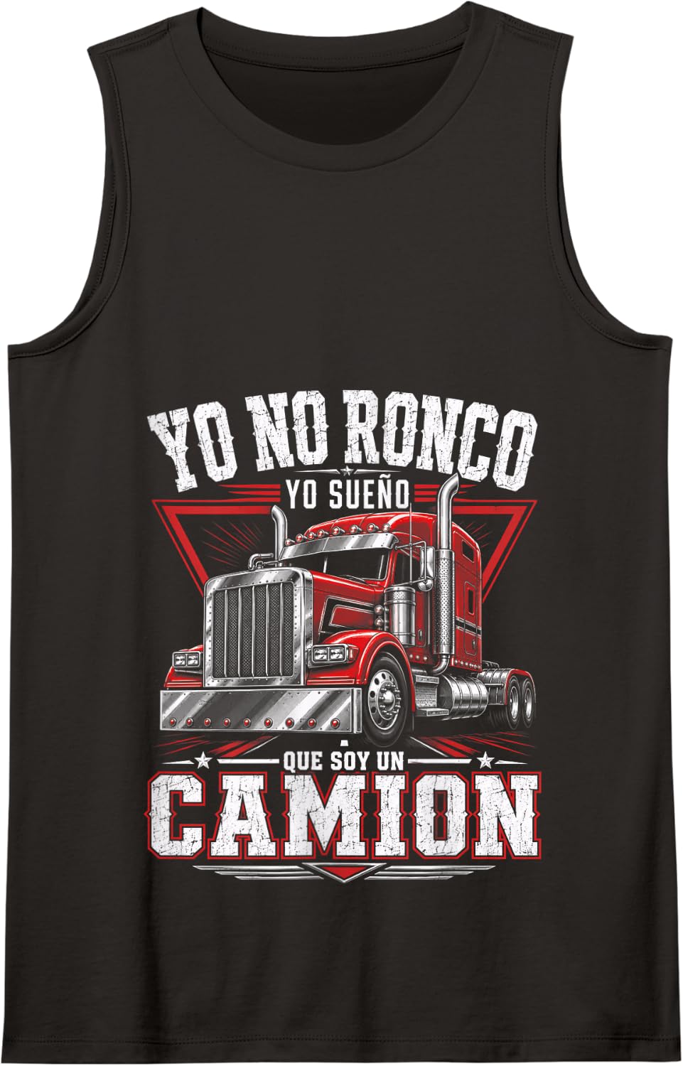 Fathers Day El Papa Mas Chingon Spanish Mexican Dad Tank Top - Black