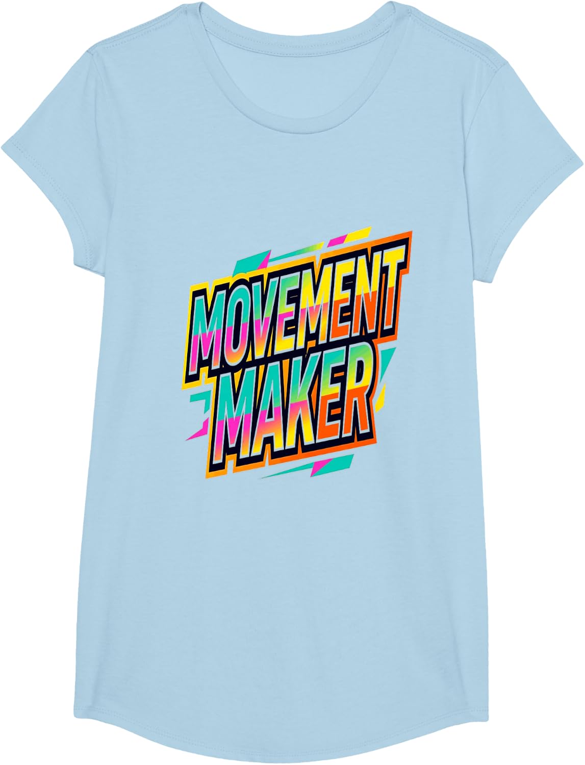 PE Teachers Physical Education Classroom Humor T-Shirt - Girls Baby Blue