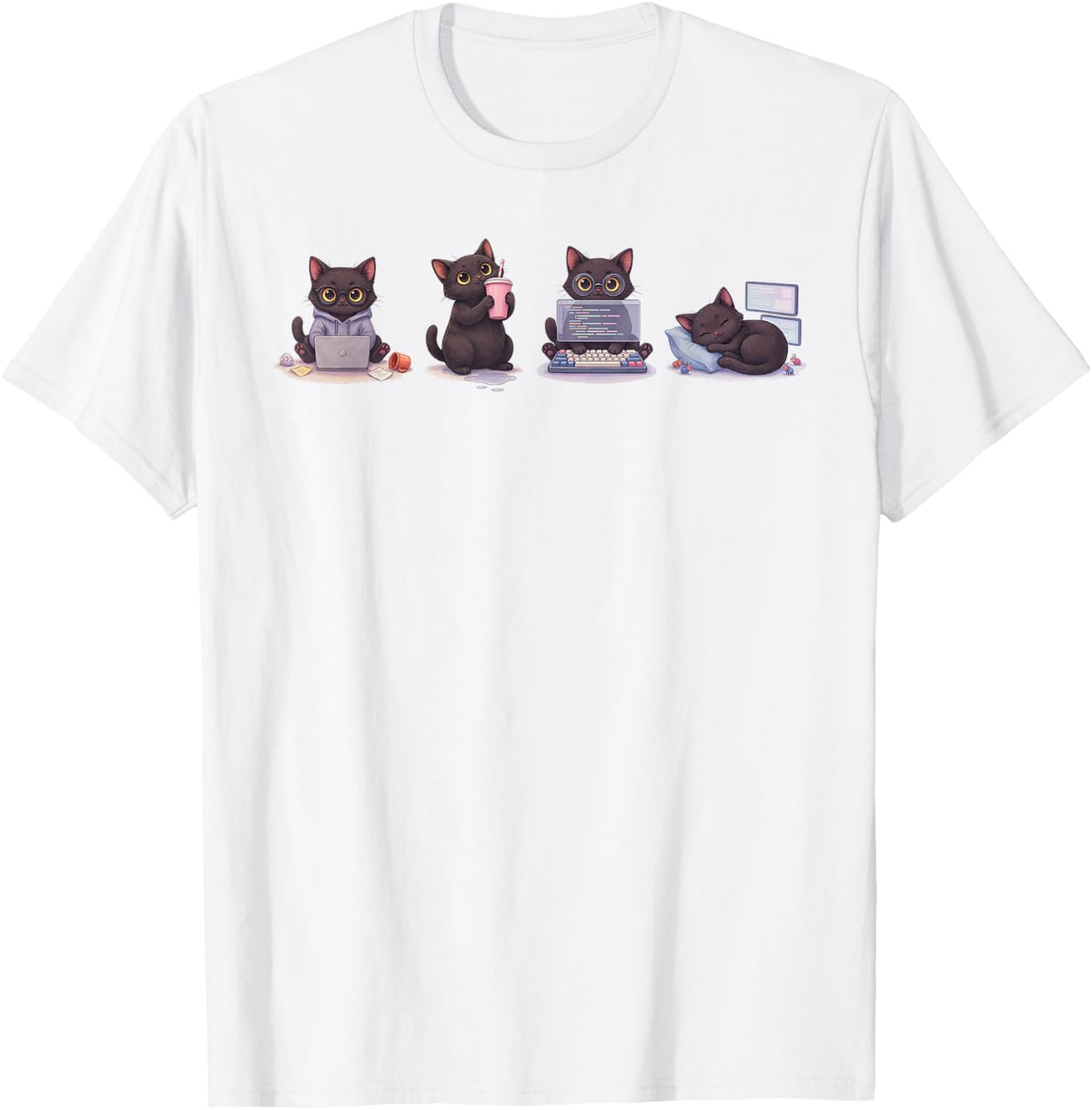 Software Engineering Developer Programmer Coding Development T-Shirt - White