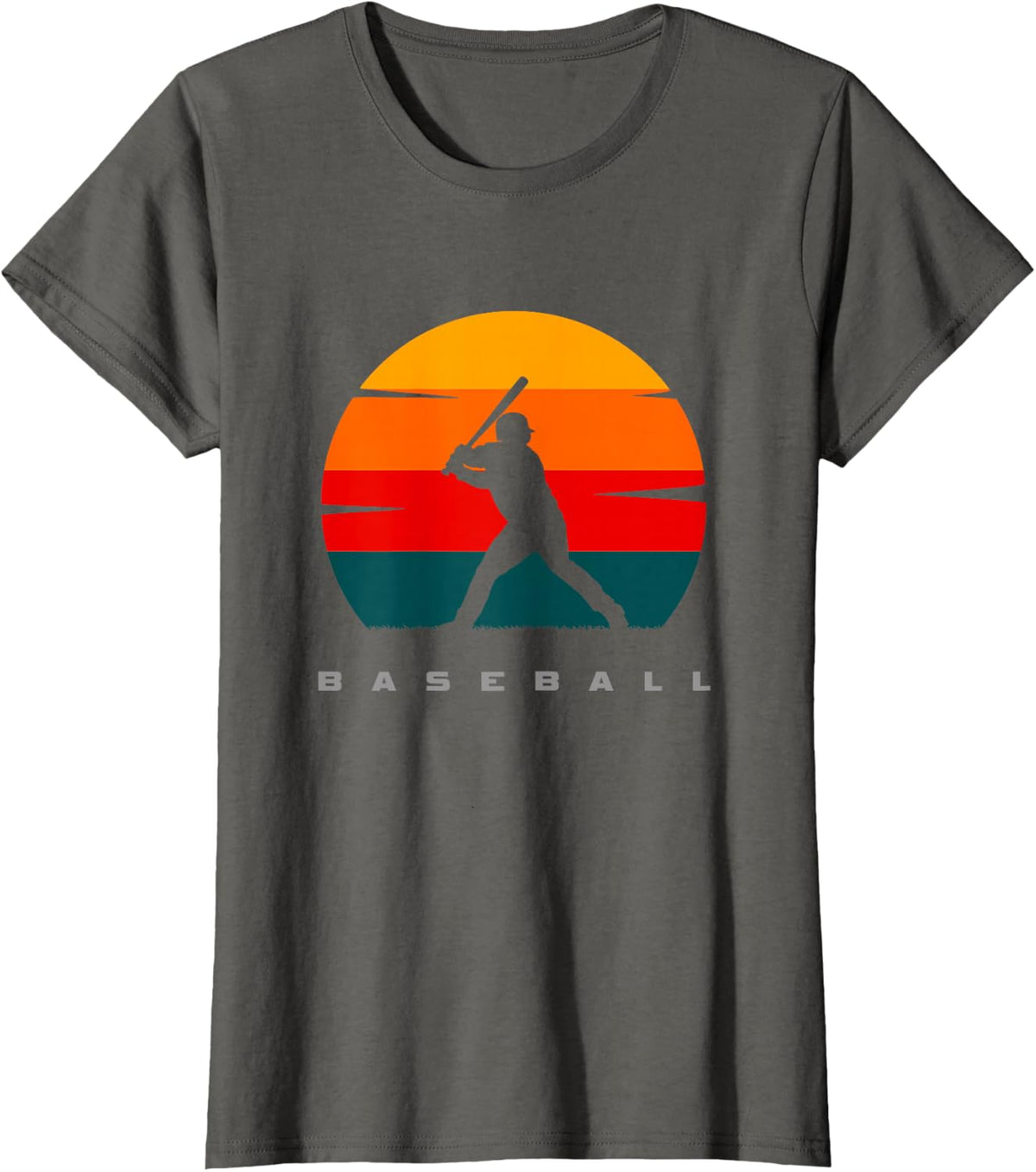 baseball T-Shirt - Asphalt Grey
