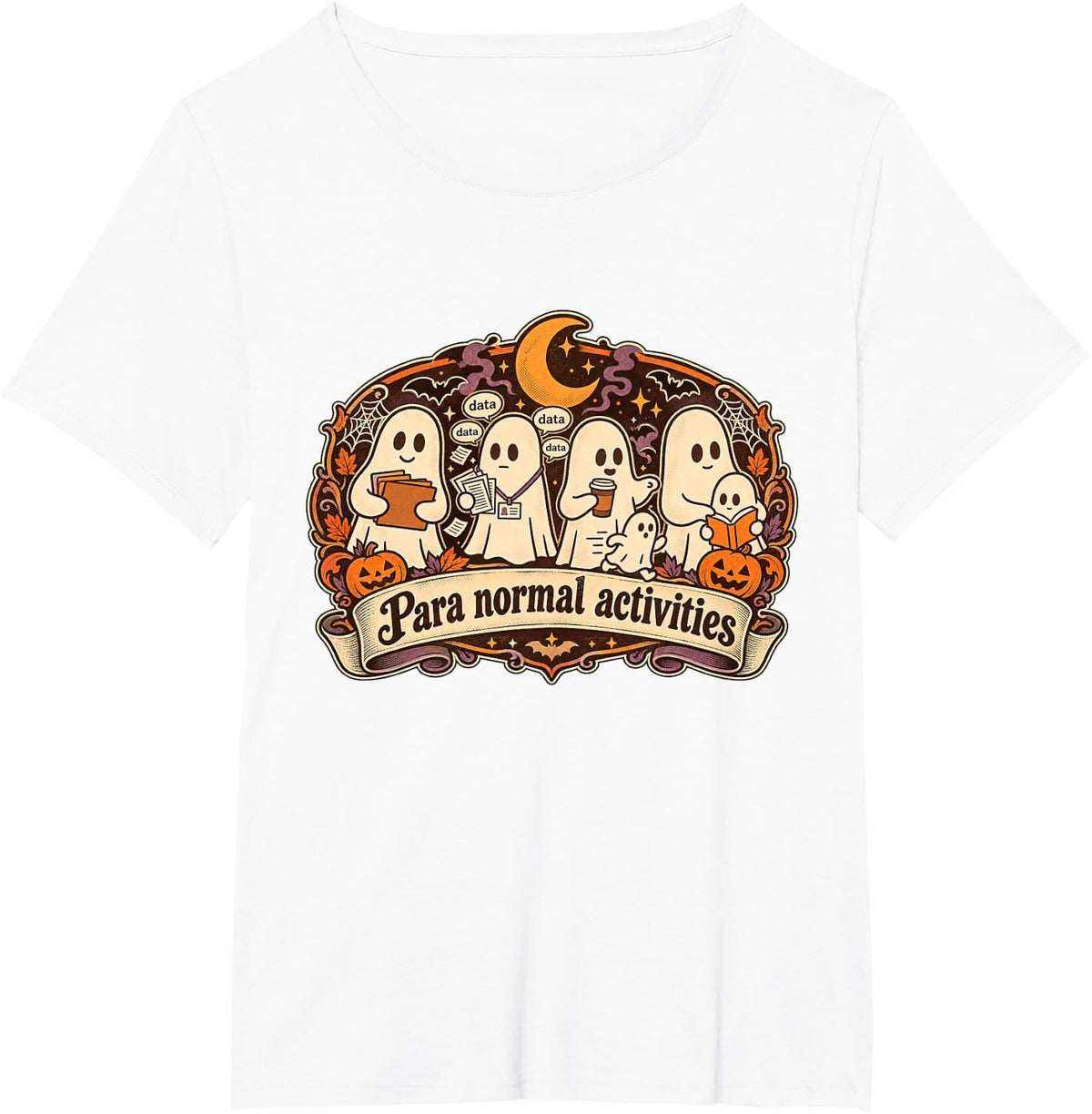 para Normal Activities Paraprofessional Halloween Teacher T-Shirt - White