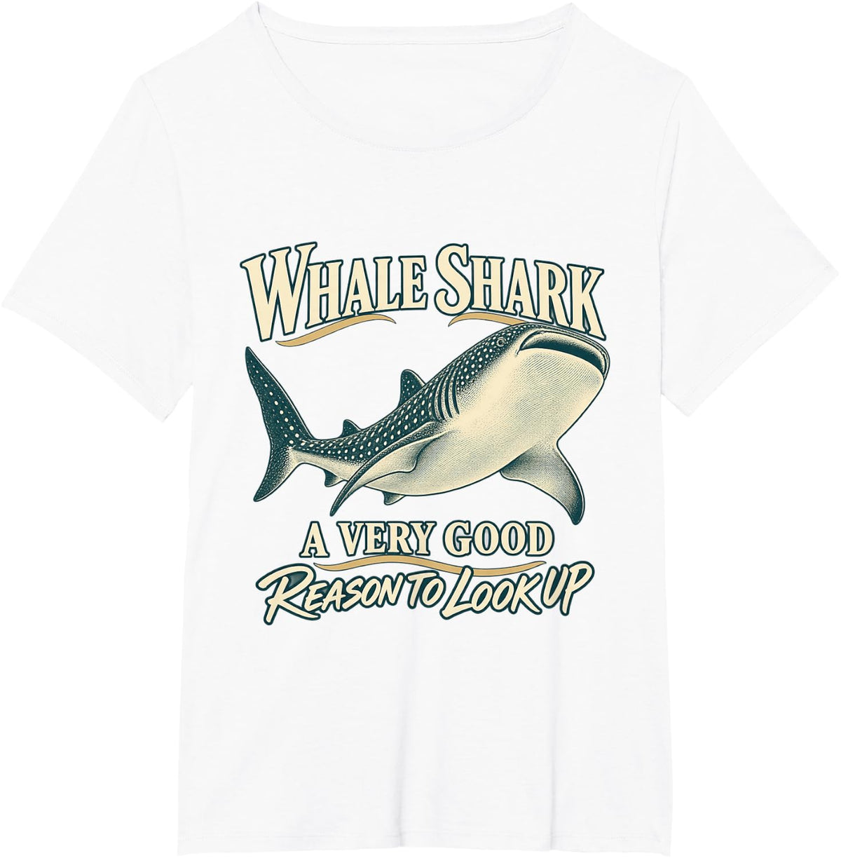 Whale Shark Lover Rhincodon Typus Marine Biology Gift T-Shirt - White