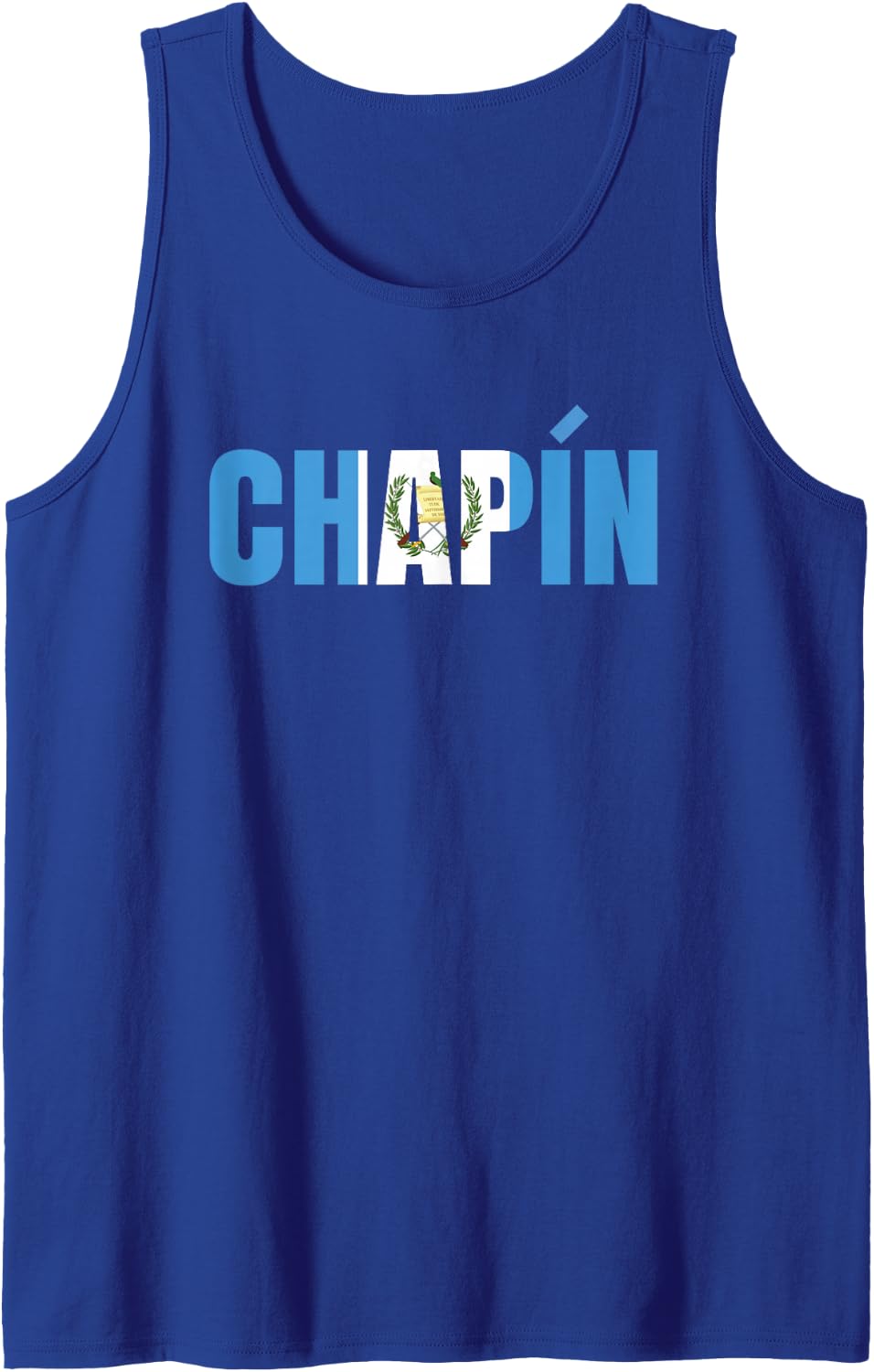 Guatemala Chapin Quetzal Antigua Guate Maya Bandera Flag 502 Tank Top - Royal Blue