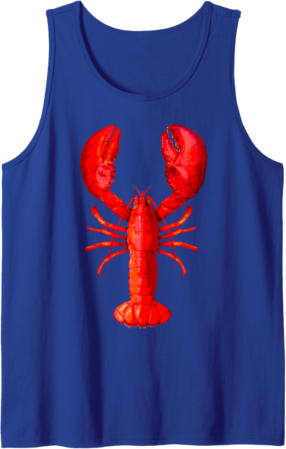 Lobster Tank Top - Royal Blue
