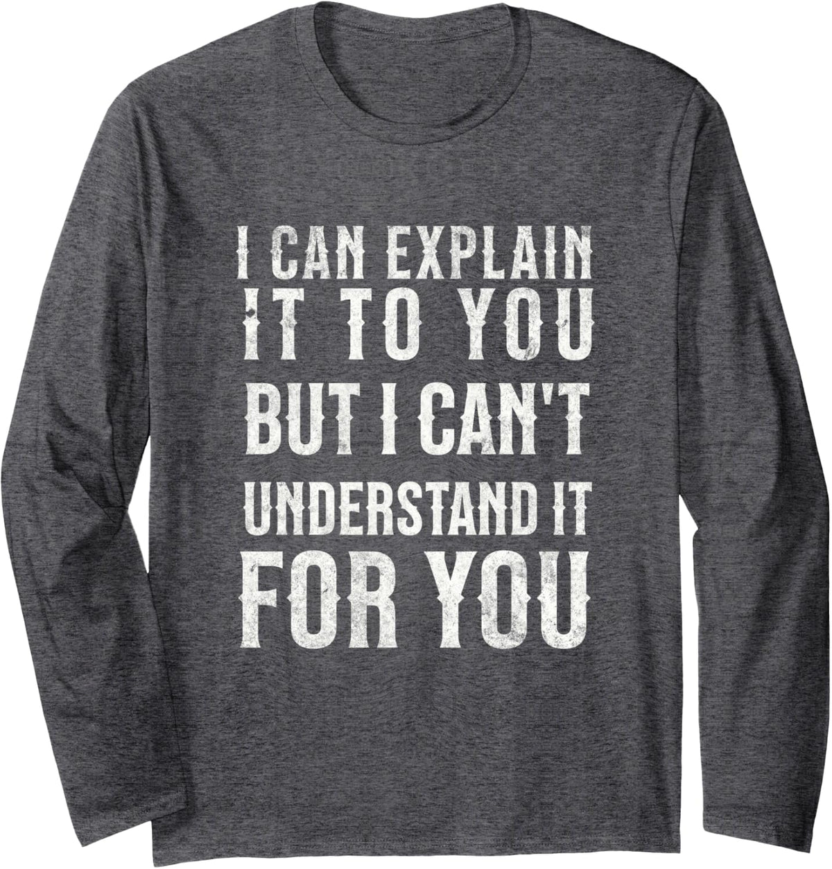 Funny Physics,Funny Science Lover, Science Teacher T-Shirt - Unisex Adults - Black - XX-Large - Long Sleeve - Letter Print -