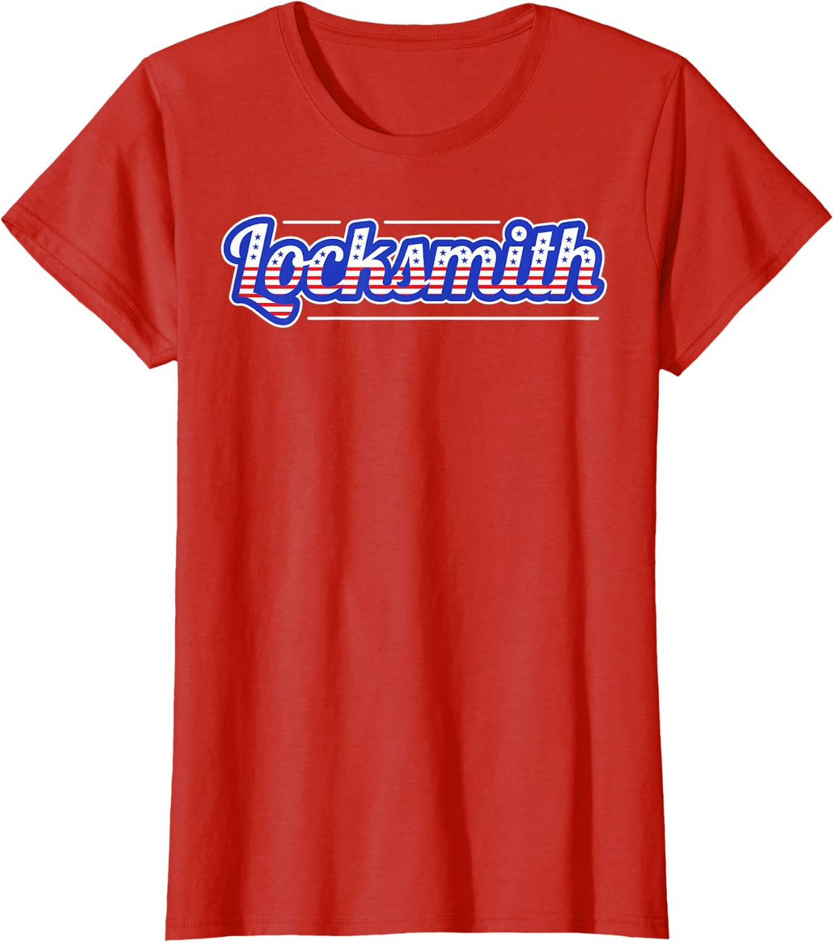 Locksmith Locksmithing T-Shirt - Red