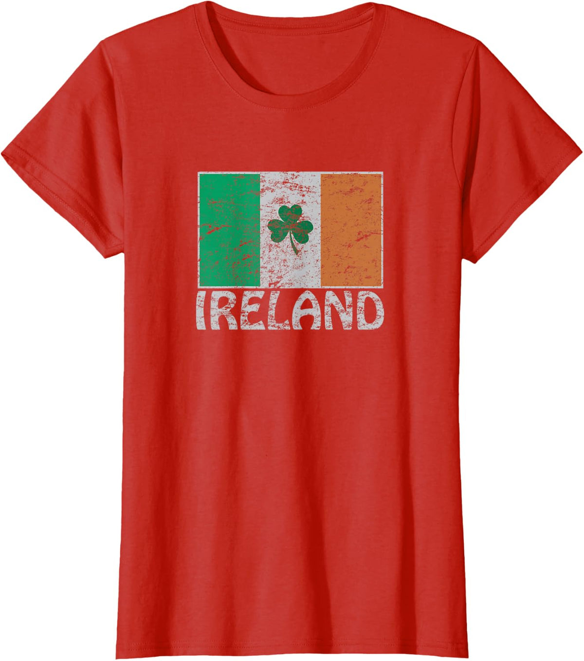 Ireland Flag Eire Irish Flags for Men and Women T-Shirt - Red