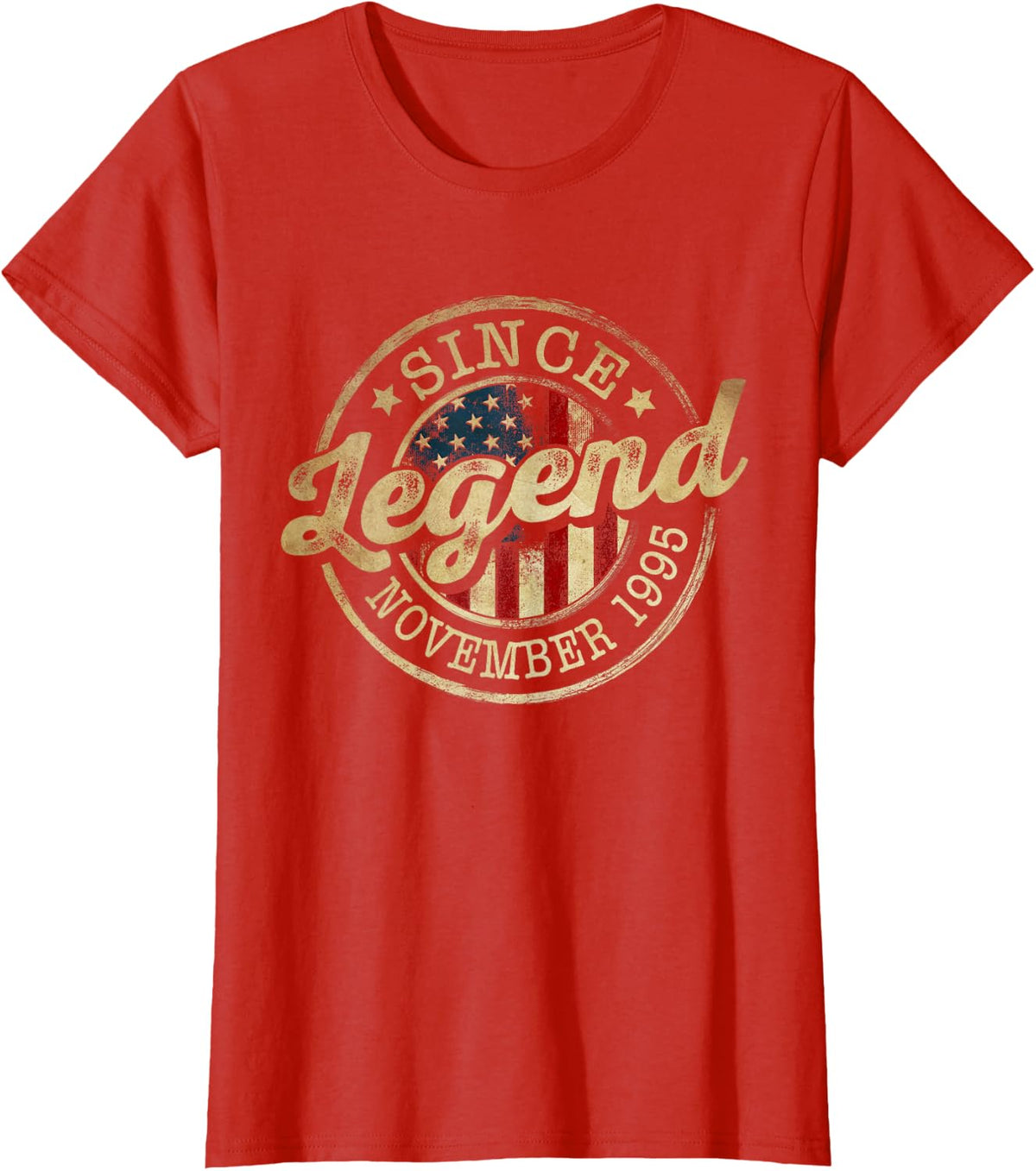 Legend Since November 1995 Vintage 30th Birthday Classic T-Shirt - Red