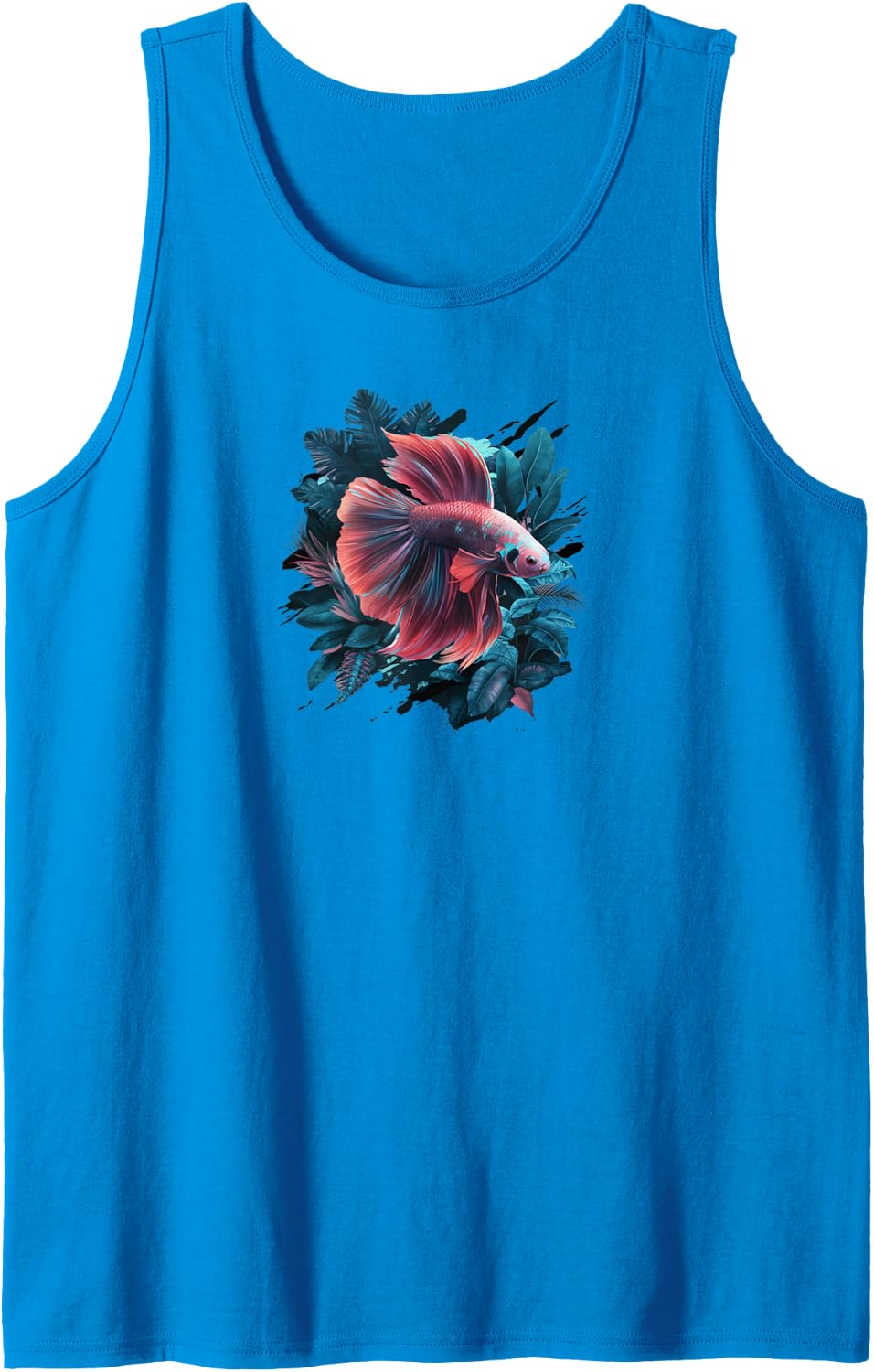 Aquarium Fish Tank Freshwater Betta Colorful Betta Fish Tank Top - Sapphire Blue