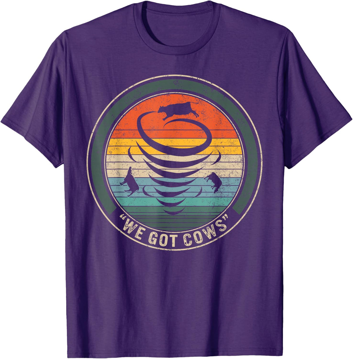 Meteorology We Got Cows Meteorologist Ideas, Storm Chasing T T-Shirt - Purple