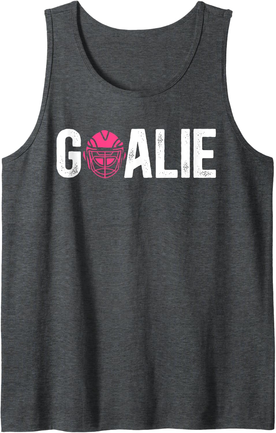 Field Hockey Goalie Field Hockey Goalkeeper Tank Top - Dark Heather Grey